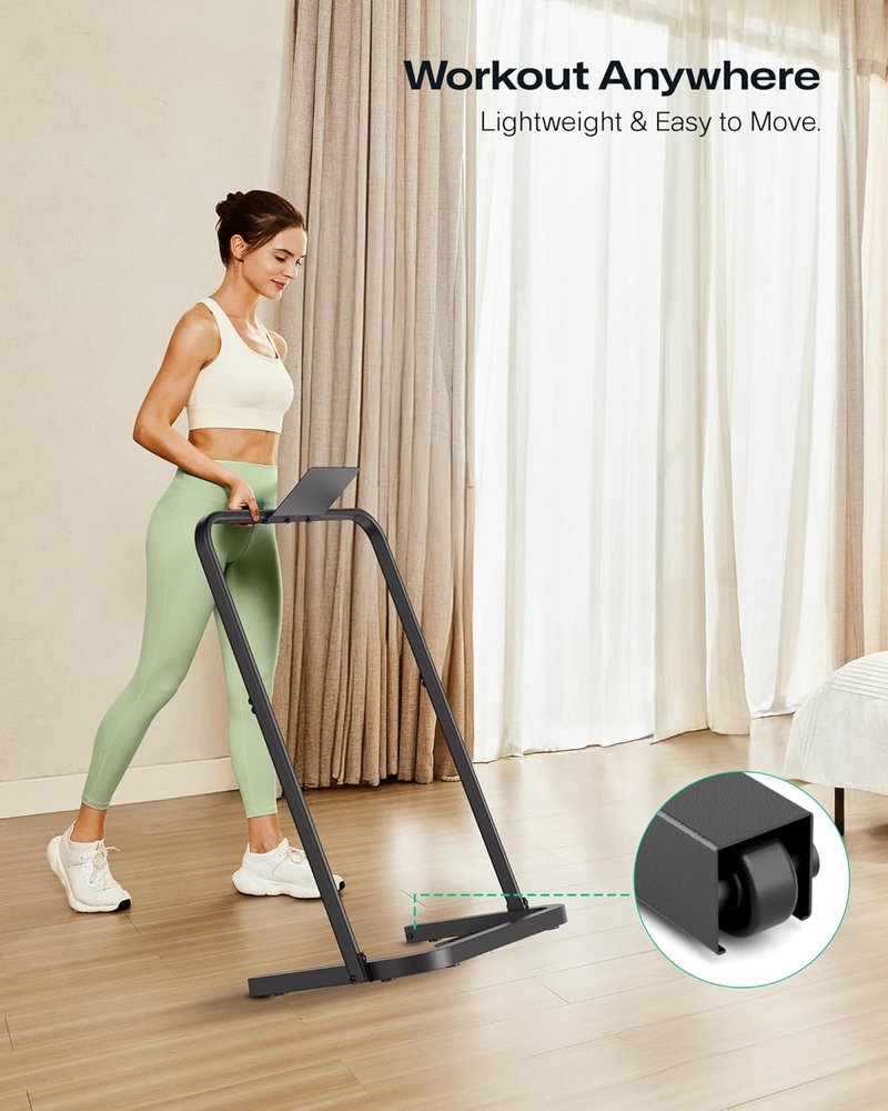 Walking Pad Handle Bar - Universal Fit for 23.6'' Wide Walking Pads | Easy Assembly & Mobility