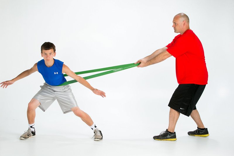 HoopsKing P.R.O. Bands for Basketball Resistance Bands Training (Single Band - 4 Levels to Choose from | Mix & Match as Needed) 41" Loop|(Small)