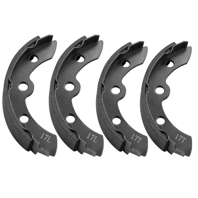 Club Car Brake Shoes for Club Car DS Precedent G&E 1995-Up Golf Cart Replacement Brake Shoes OEM 1018232-01 Club Car Brake Pads Automatic Adjusting (4PCS 2 Short & 2 Long)