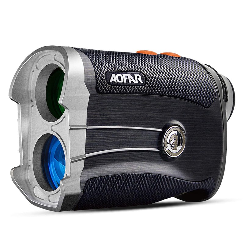 AOFAR GX-2S PRO Rangefinder for Golf & Hunting with Slope and Angle Switch, Flag-Lock with Vibration, Horizontal Distance, 1000 Yards Distance Measuring Range, 6X Waterproof, Free Battery
