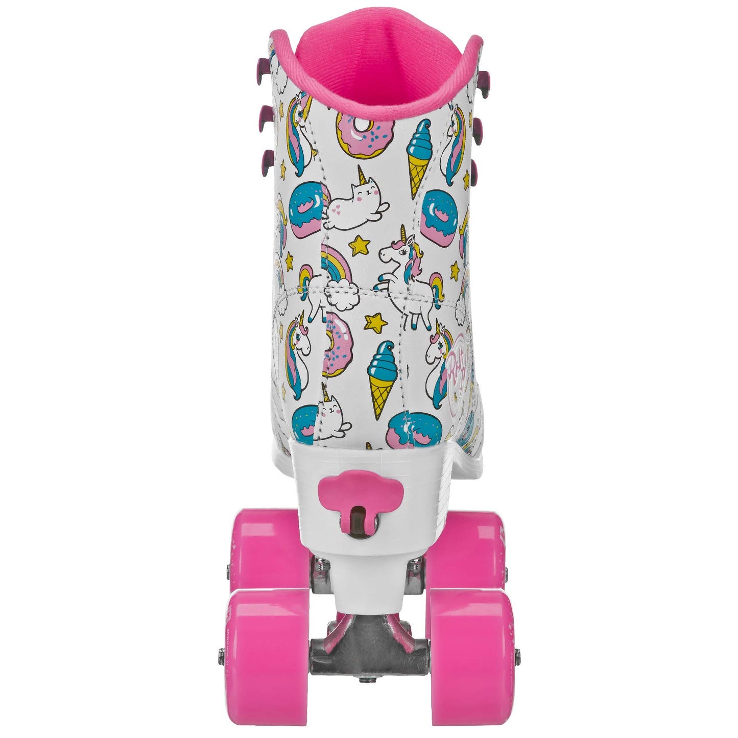 Rollr GRL Ella - Girls White/Pink Adj Medium (3-6)