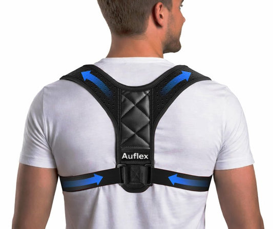 Posture Corrector for Men & Women – Back Brace Posture Corrector & Upper Back Brace for Shoulder Support – Adjustable Back Straightener for Neck & Back Pain Relief, Clavicle Support for Hunchback & Slouching (Chest 25-42”)