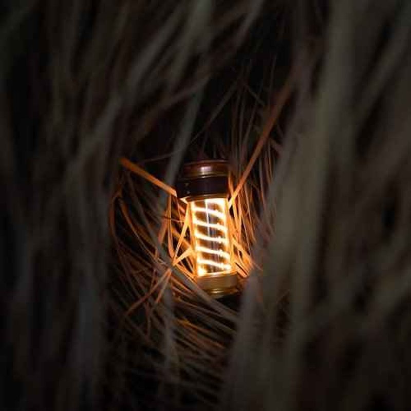 Barebones Edison Light Stick – Brass, USB Rechargeable LED Lantern and Flashlight with 7 Modes, 40+ Hour Run Time, Camping Essentials with Magnetic Base