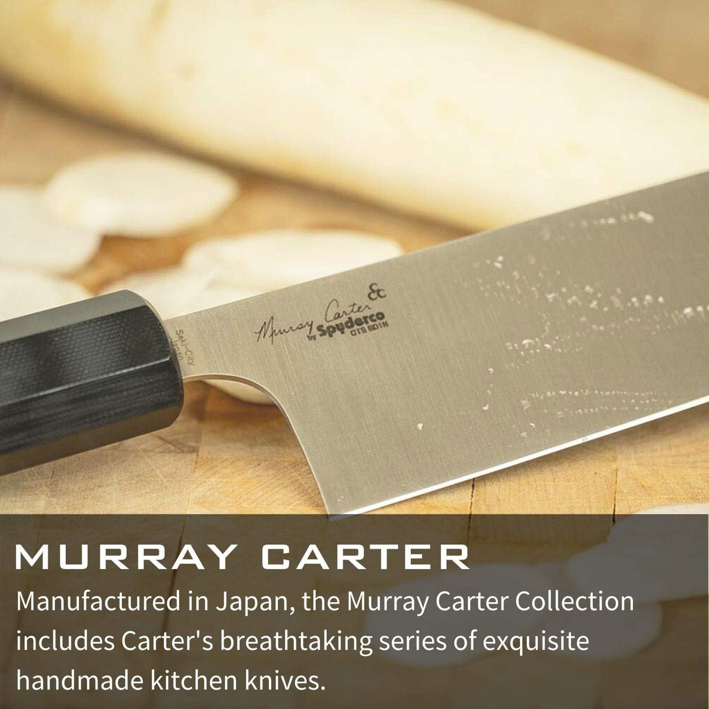 Spyderco Murray Carter Kitchen Knives - Premium Japanese Culinary Knives for Professionals