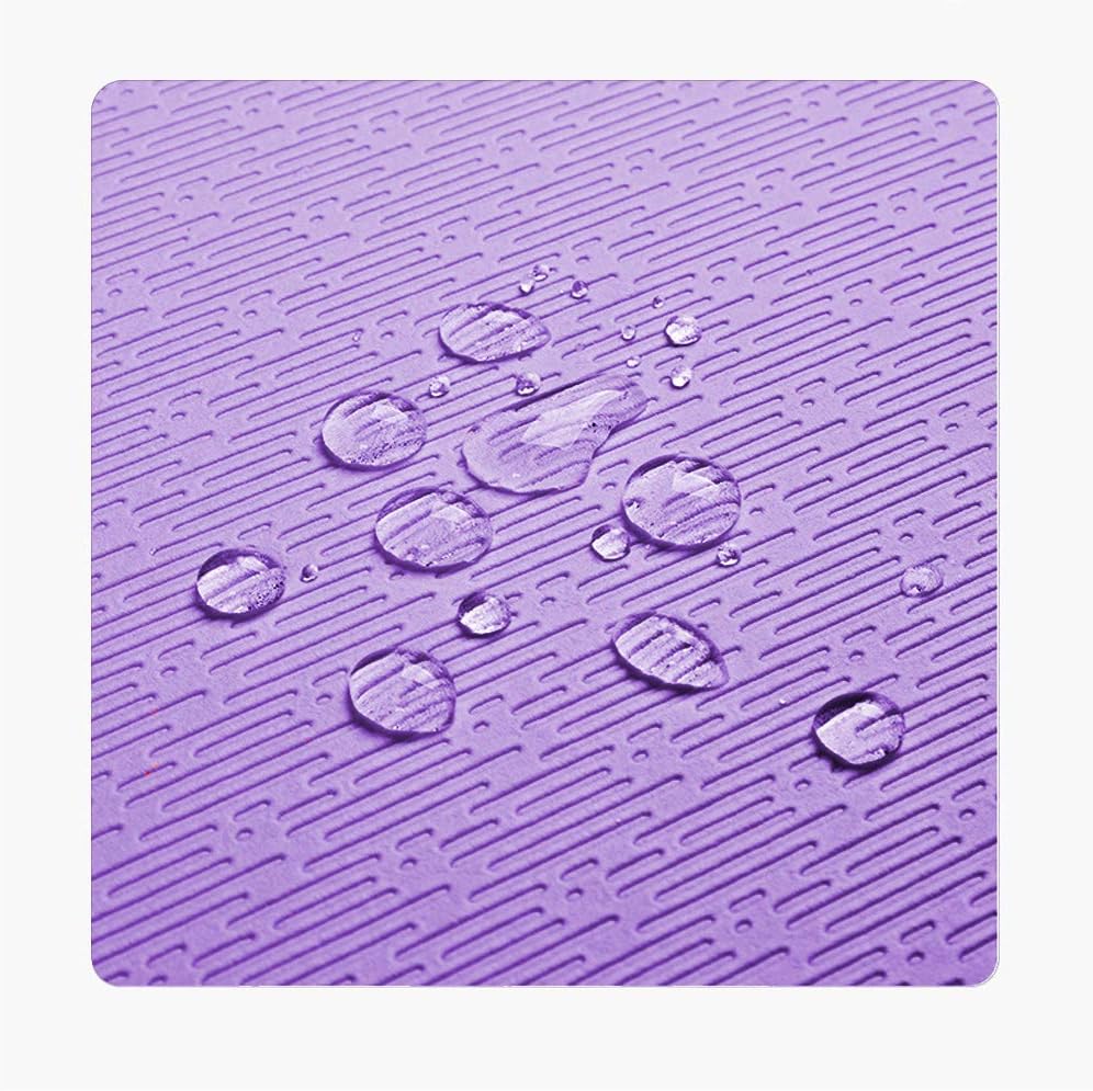 Extra Thick TPE Yoga Mat - Eco-Friendly, Anti-Tear Design | 72" x 32" x 1/2" for Home & Travel