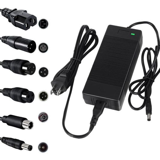 UL Certified 42V 2A 6-Prong Replacement Charger for 36V Electric Scooter & Hoverboard
