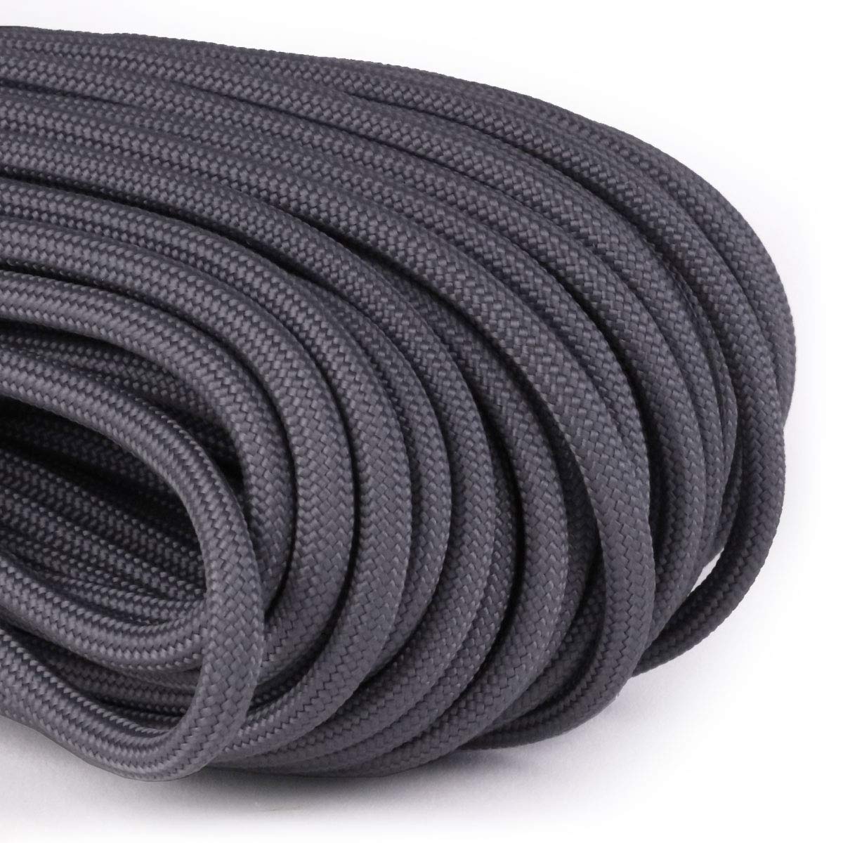 Atwood Rope MFG 550 Paracord 100 Feet 7-Strand Core Parachute Cord (Graphite)