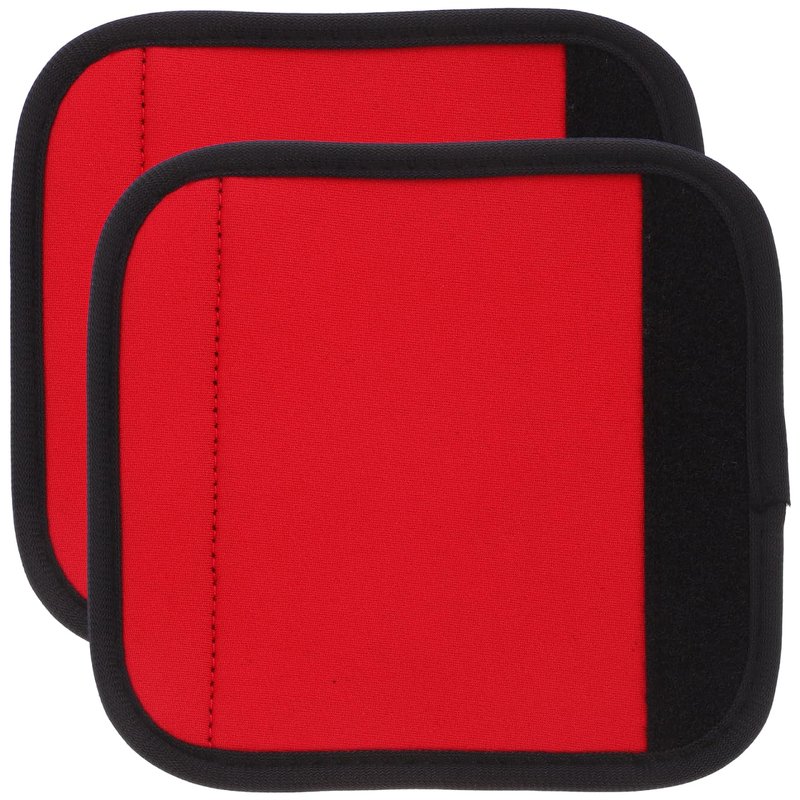 SUPVOX Portable Barbell Pad 2-Pack - Anti-Slip Grip Pads for Horizontal Bars Dumbbells and Barbells - Comfortable Protective Cover for Deadlift and Strength Training - 5.51X5.23X0.59 Inch