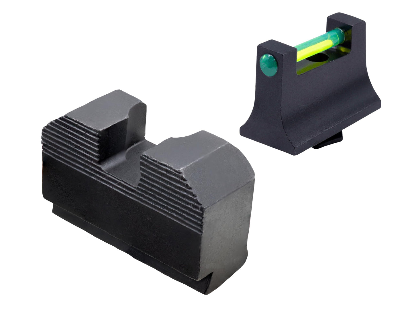 XS Sights Fiber Optic Sights Compatible with Glock 17,19,22-24,26,27,31-36,38,45,49 Including MOS Models