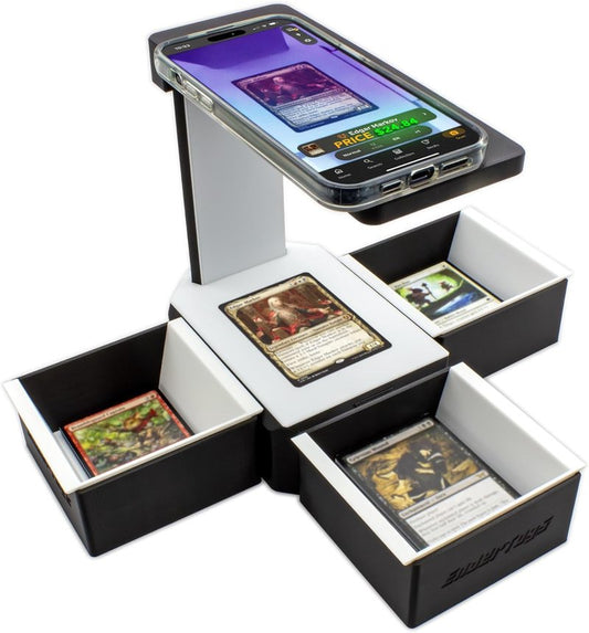 EnderToys Card Scanner TCG - Deluxe Scan Station for Sleeved & Unsleeved Cards | Fast Sorting