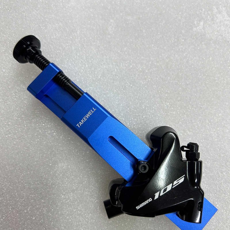 takewell Piston Press Tool for Shimano Brake Caliper, Universal SRAM, Bike Hydraulic Disc Brake Caliper Piston Tool, Compatible with All Brands of Brake Calipers, Blue.