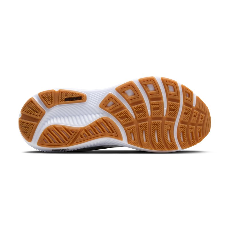 Brooks Men’s Ghost 17 Neutral Running Shoe - White/Black/Tea - 15 Medium
