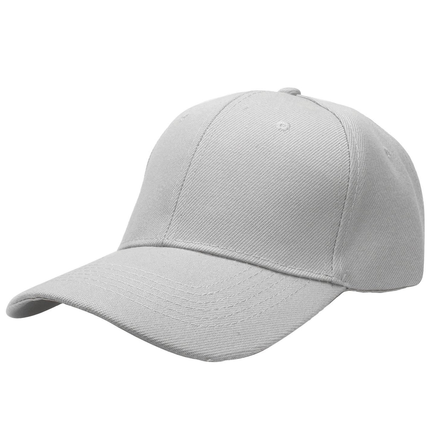 Falari Baseball Cap Adjustable Size for Running Workouts and Outdoor Activities All Seasons (1pc Light Grey)
