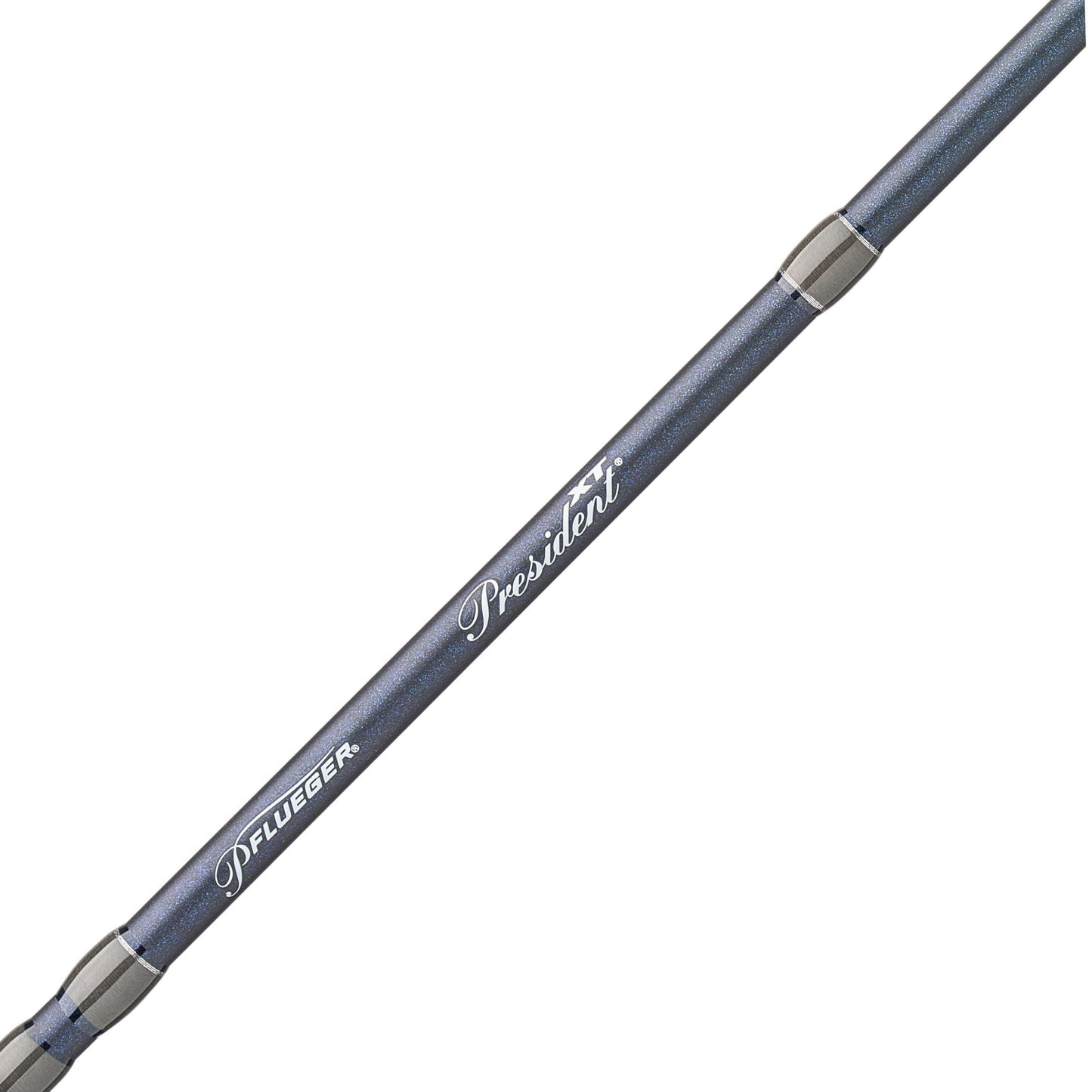 Pflueger President Fly Reel and 8' 4-Piece Fishing Rod Combo, Carbon Composite Rod Blank Construction, EVA Foam Handles