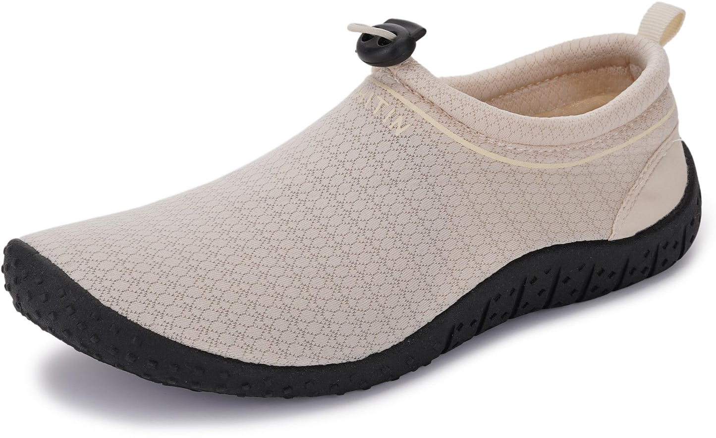 WHITIN Women's Multi-Purpose Feather Water Shoes Beige 10