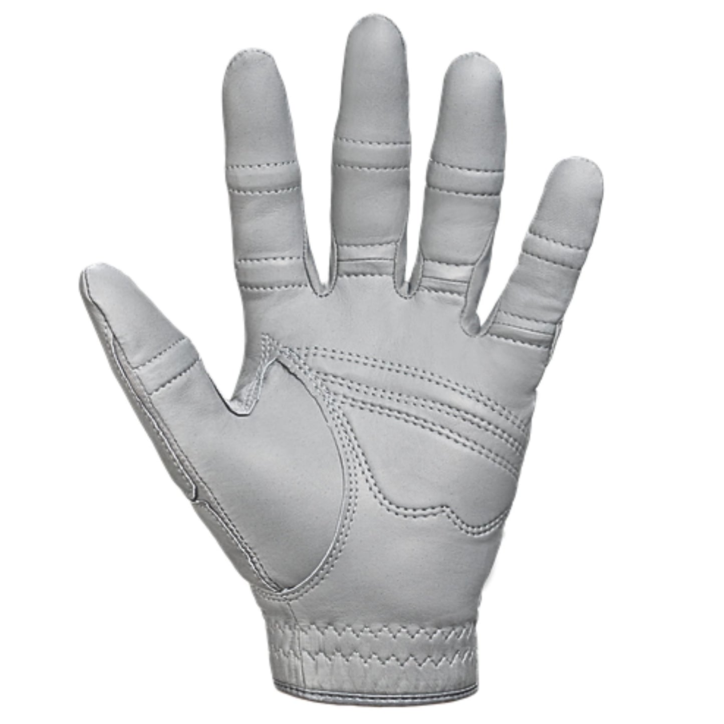 Bionic Men's StableGrip with NaturalFit 2.0 Golf Glove with Dual Expansion Thumb for Best Fit - Premium Cabretta Leather… (Gray, Medium/Large, Left)