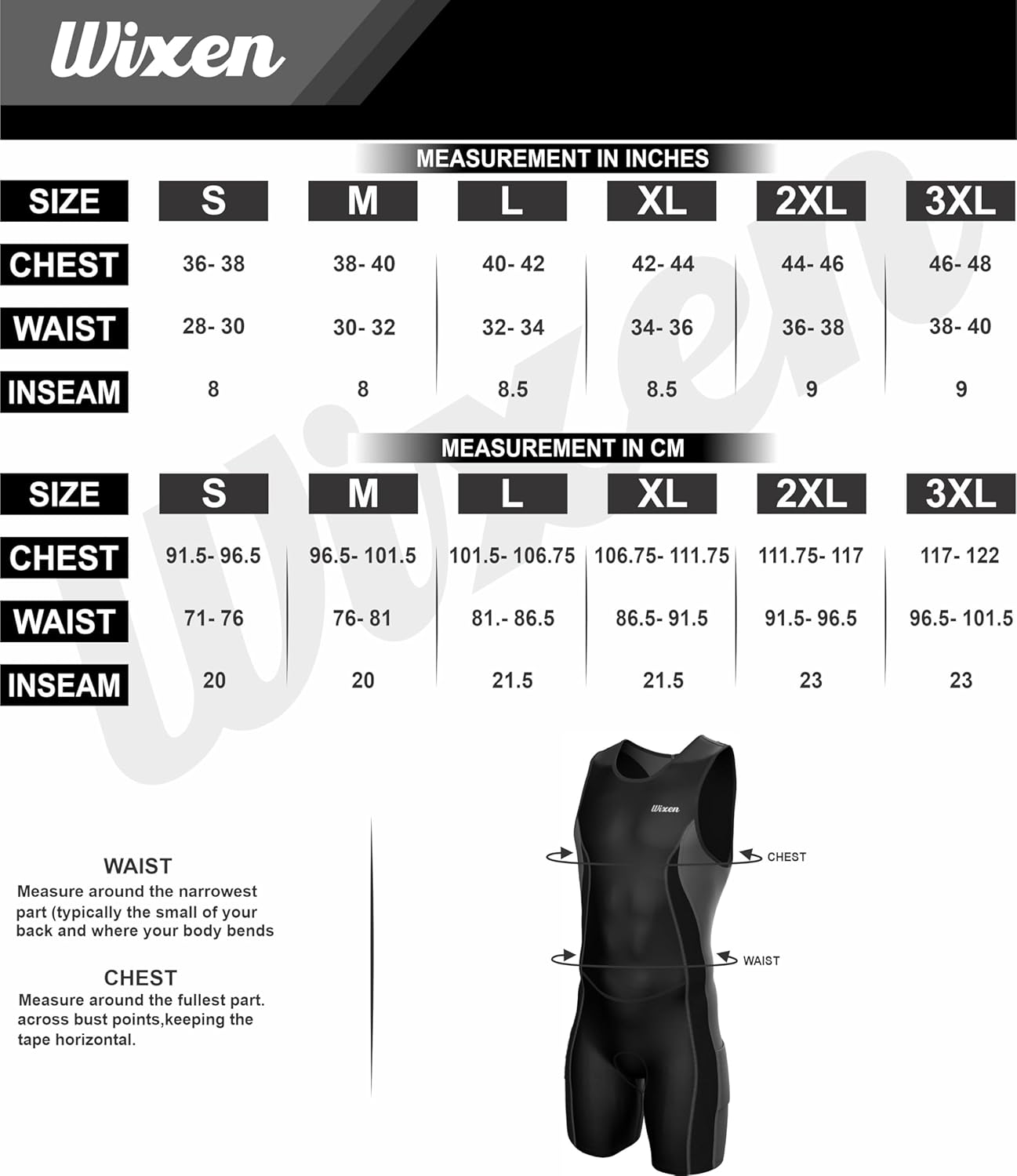Men’s Triathlon Suit - Padded Sleeveless Trisuit with Rear Zipper for Running, Swimming & Cycling | Comfortable Fit