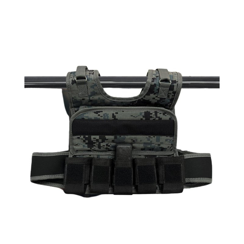 Adjustable Weighted Vests for Men, 44LB Adjustable Weight Vest with 19 Cast Iron Weights for Strength Training