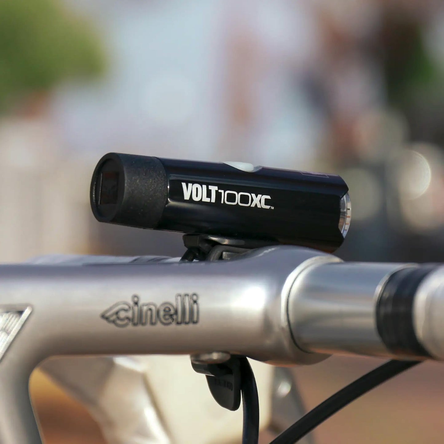 Cateye Volt 100XC / ORB Battery Bike Light Set, Black