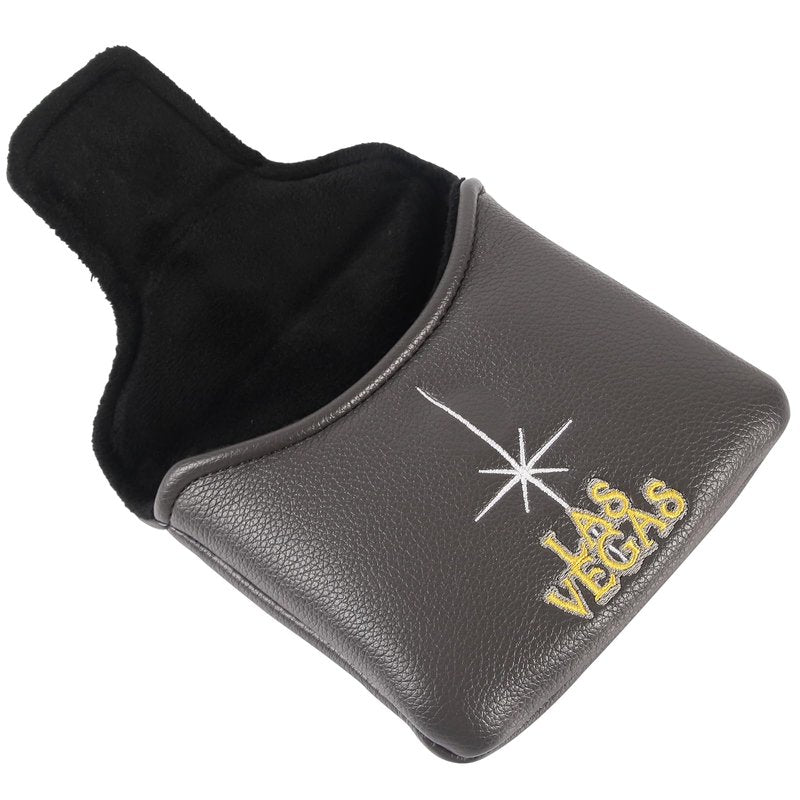 Studio Crafted Las Vegas Golf Square Mallet Putter Cover Magnetic Closure Golf Putter Headcover