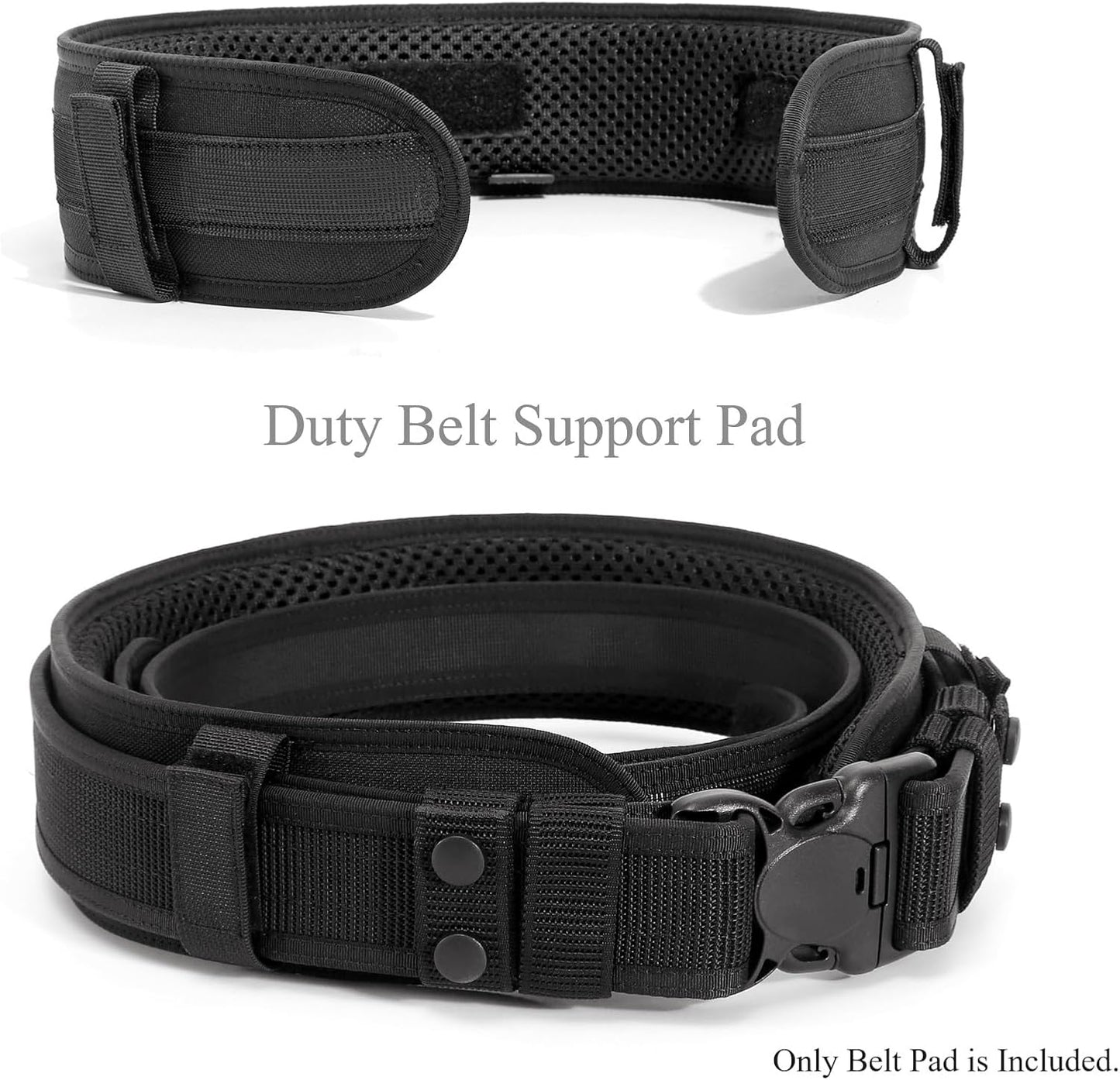 TACNEX Belt Pad - Hook Outer Liner for Police & Security Duty | Back Support Cushion
