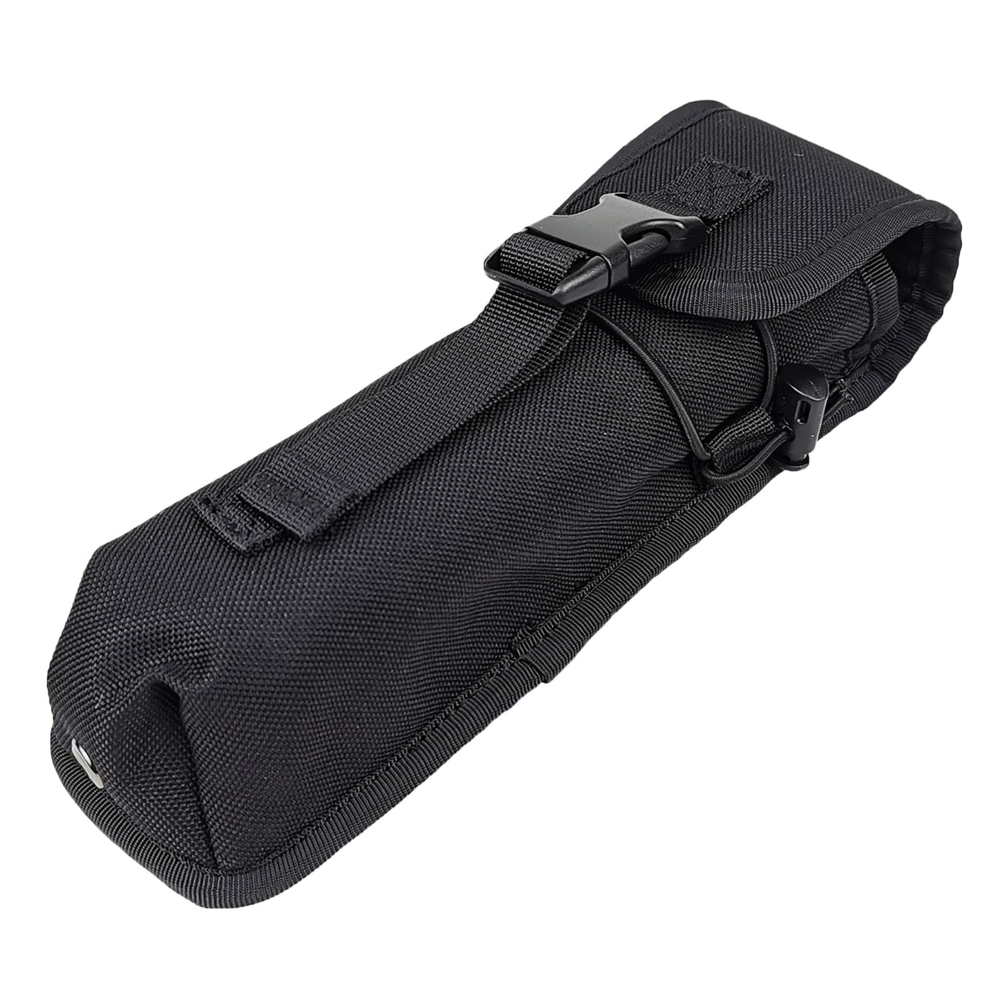 Buraku Hot Suppressor Pouch Heat Insulation Melt Resistant Rifle Pistol Silencer Storage Holster Multi-Purpose Molle Pouch Holder (Black, 9inch)