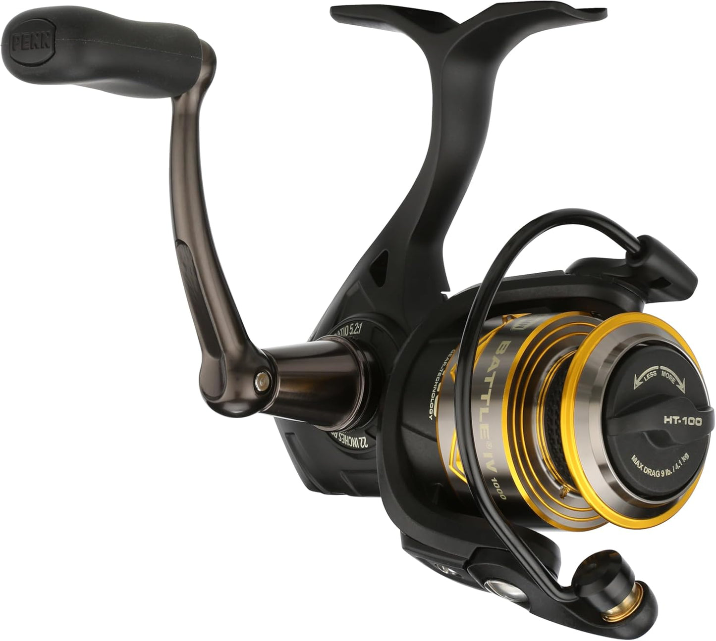 Penn Battle IV Spinning Fishing Reel - Durable Lightweight Design for Smooth Casting