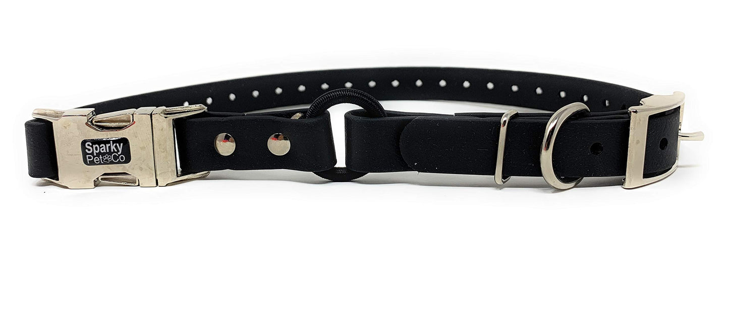 Sparky Pet Co Zeus Bungee Dog E-Collar Replacement Strap, 1 Inch