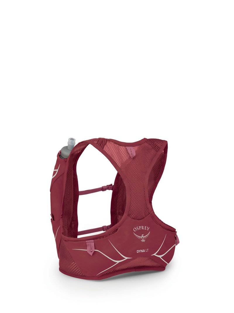 Osprey Dyna LT Women's Running Hydration Vest with Hydraulics Soft Flasks, Kakio Pink, Medium