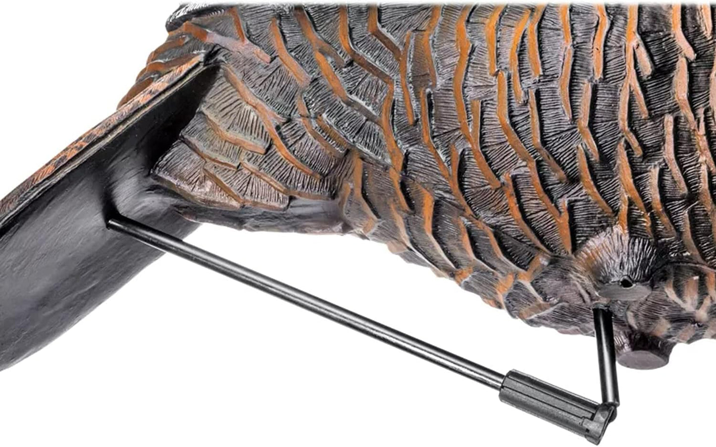 Ultra Realistic Turkey Decoy - Lightweight Plastic Thunder Chicken for Outdoor Hunting | Lifelike Feeding Hen