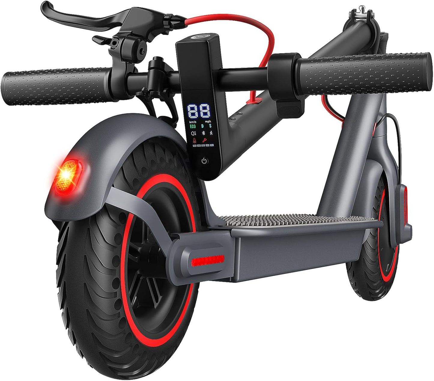 Electric Scooter for Adults - 500W Power, 18MPH Speed, 12-18 Miles Range | Foldable, Dual Braking, Smart APP, 264 lbs Capacity