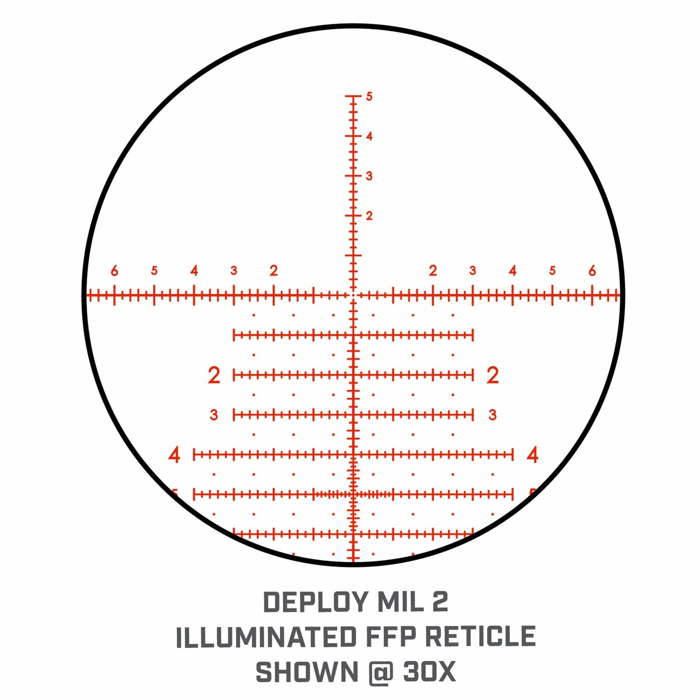Bushnell Match Pro 5-30x56 Riflescope - DM2 MRAD Reticle