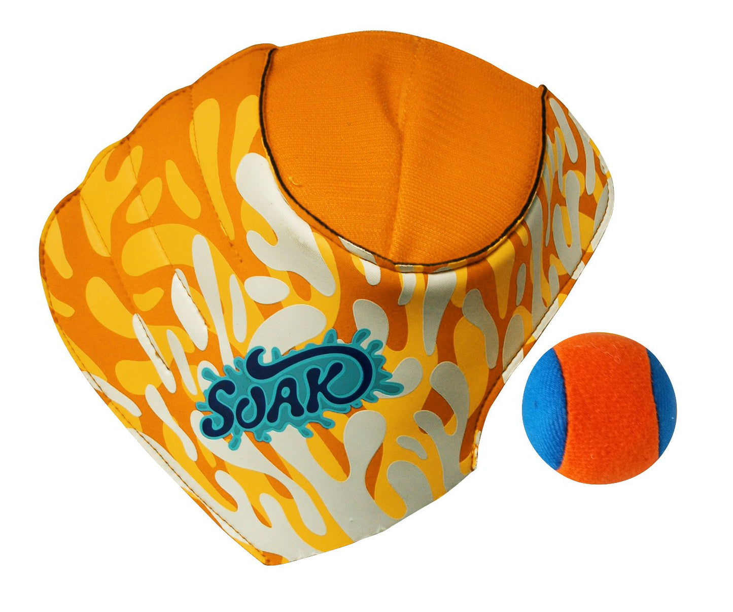 Sunlite Sports Catch Pads Toss and Catch Ball Game Set, Includes 2 Hand Pads and 1 Ball, Backyard Pool Beach Outdoor Indoor Play, Easy Throw and Catch