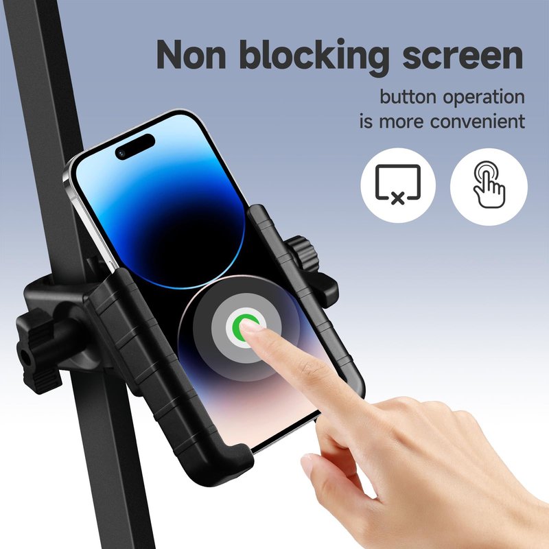Easy Golf Cart Phone Holder Mount Compatible with EZGO for Club Car for Yamaha Golf Cart Accessories,Universal Phone Holder Compatible with iPhone for Galaxy and Smartphones Golf Cart Accessories