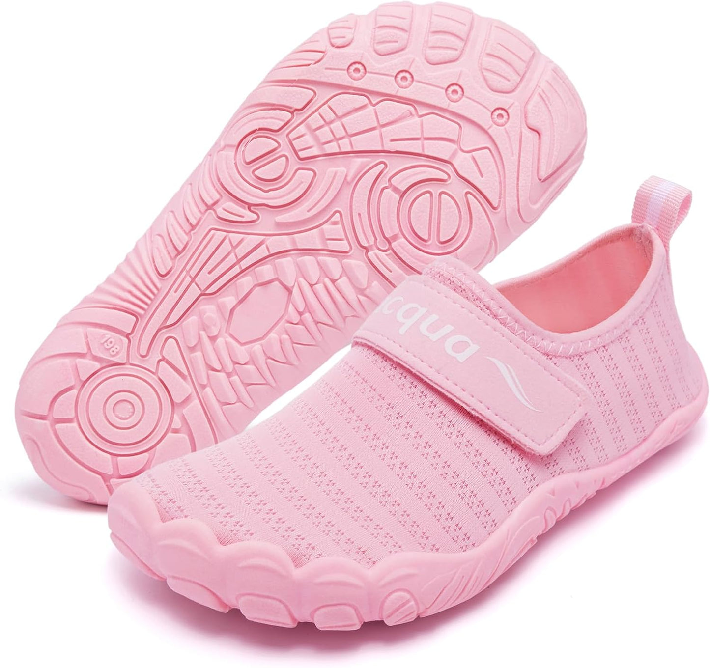 Kids Water Shoes - Non-Slip Breathable Swim Shoes for Beach & Pool | Quick Dry Lightweight Aqua Footwear (Little Kid/Big Kid)