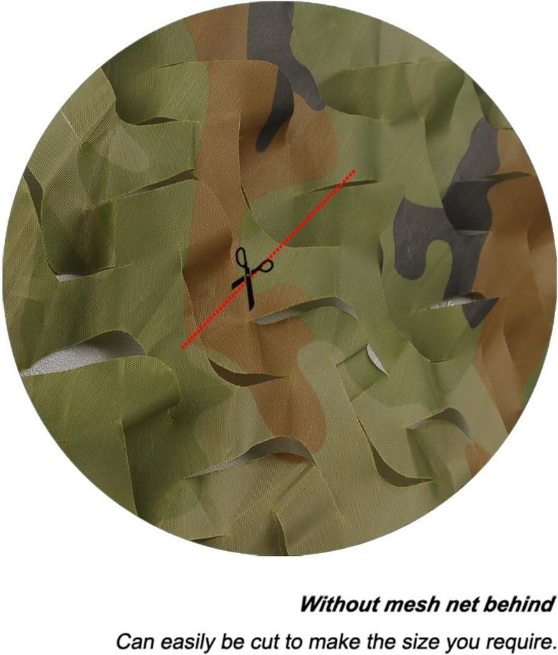 Camo Netting Roll for Hunting | Military Decoration & Sunshade - Versatile Outdoor Camouflage