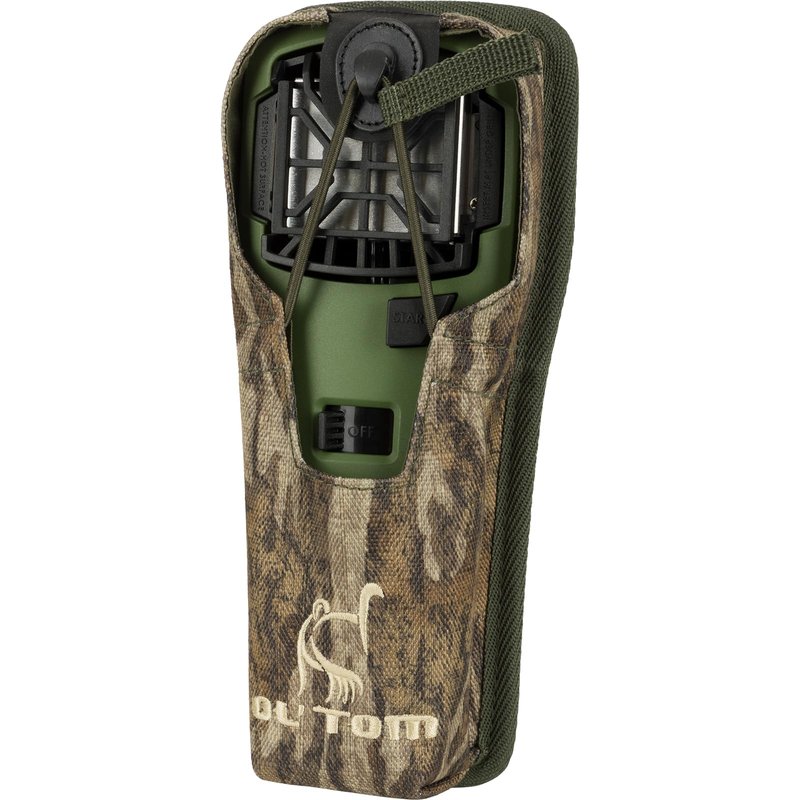 Drake Easy Rider Thermacell Pouch with Molle Attachment for Outdoor Enthusiasts | Durable Ripstop Material with TPU Coating | Elastic Secure Loop | Hypalon Pull Tab, Mossy Oak Bottomland