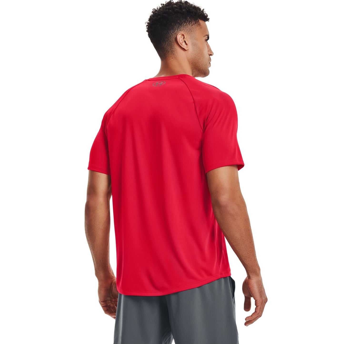 Under Armour Men's Tech 2.0 Short-Sleeve T-Shirt , Red (600)/Graphite, Medium