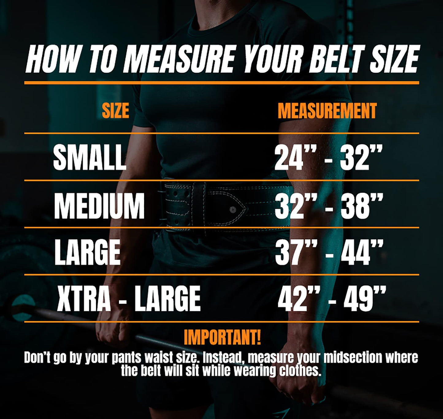Fit Active Sports Professional Neoprene Weight Lifting Belt for Men and Women | Durable, Comfortable, and Fully Adjustable with Buckle | Maximum Back Support and Injury Prevention (Black, XS)
