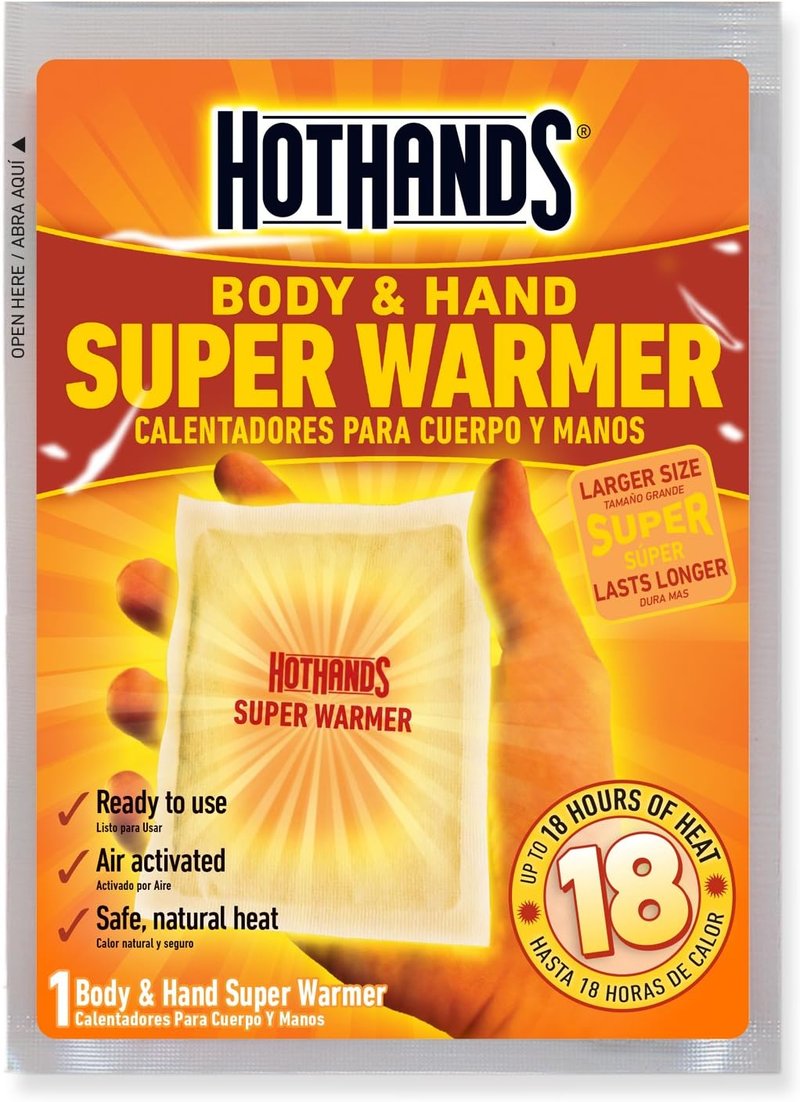 HotHands Hand Warmers - 54-Count, Long Lasting & Odorless | Safe, Air Activated