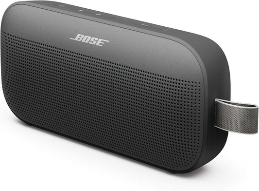 Bose SoundLink Flex Bluetooth Speaker - Portable Waterproof Speaker with Hi-Fi Audio | 12-Hour Battery Life, Black