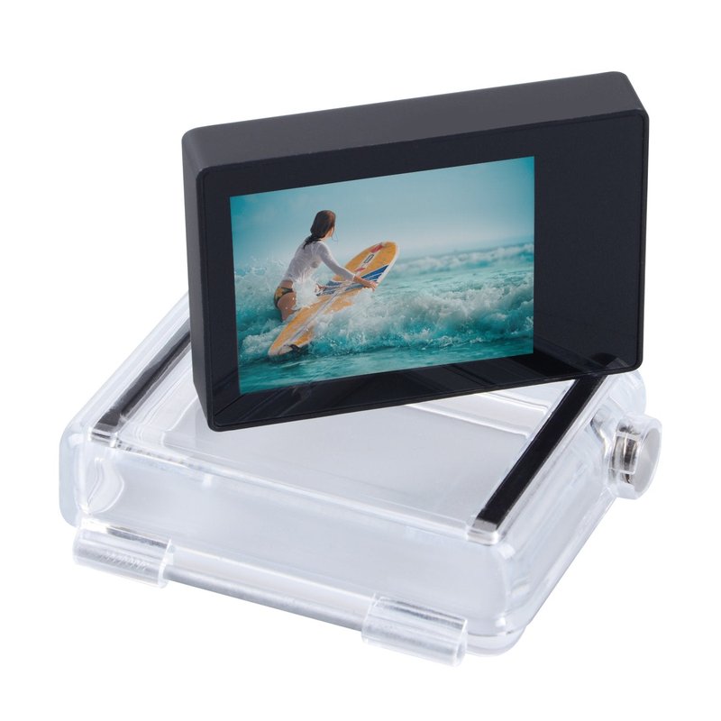 Suptig LCD Screen 2.0 Inch LCD BacPac Non-Touch Screen for Gopro Hero 4 Hero 3+ Hero 3 Hero 2 with Waterproof Back Cover