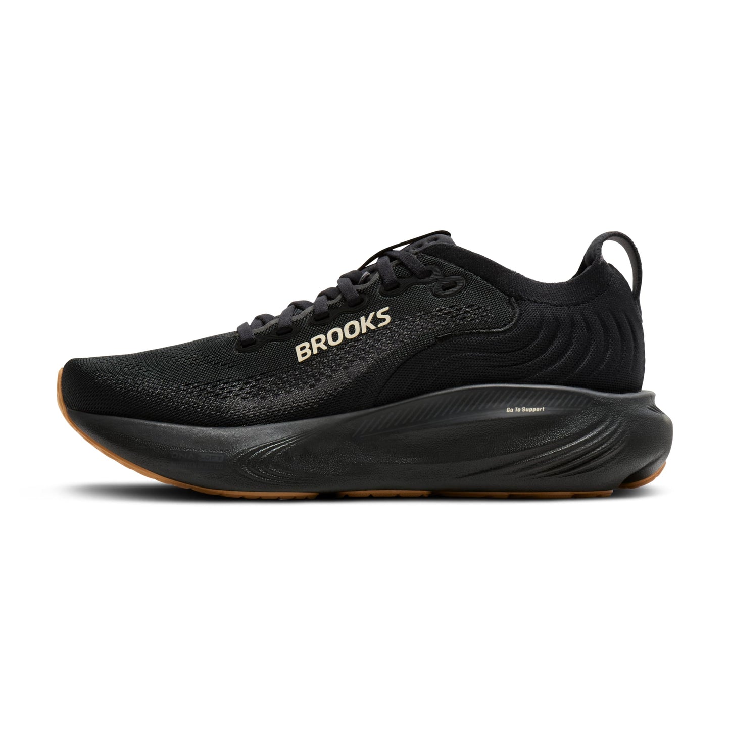Brooks Women’s Adrenaline GTS 25 Supportive Running & Walking Shoe - Black/Biscuit - 11 Medium