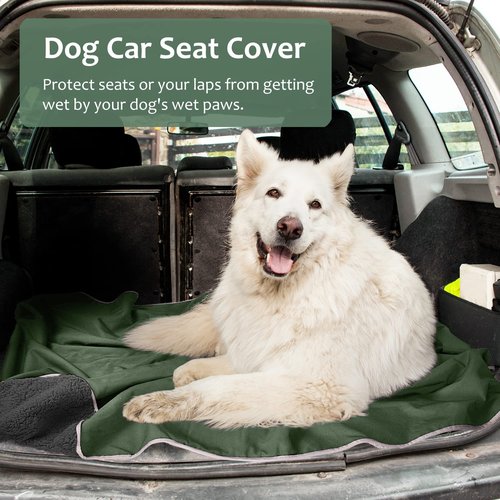 Tirrinia Camping Waterproof Outdoor Blanket, Sherpa Fleece Warm Windproof Stadium Blanket for Car, Football, Soccer, Beach, Concerts – 66'' x 90''