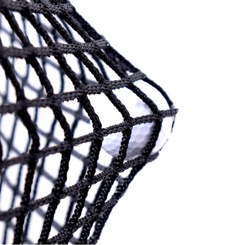 Aoneky Heavy Duty Knotless Golf Hitting Net, 10x10ft Practice Net with Reinforced Rope Edge, 1" Square Mesh 3mm Polyester Netting for Baseball Soccer Hockey Backyard Driving Cage Indoor Outdoor Use