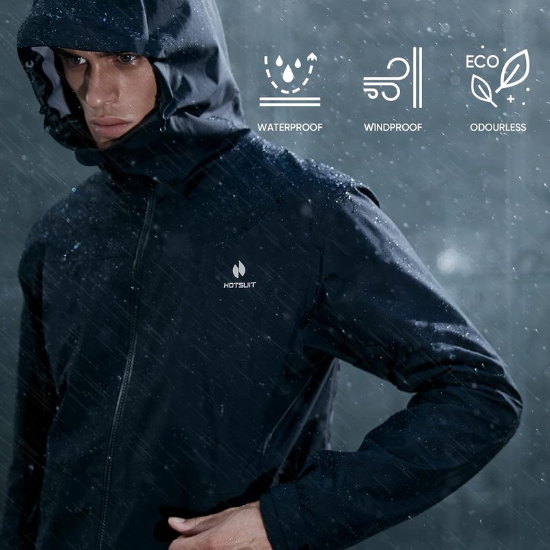 Sauna Suit for Men - HOTSUIT Weight Loss Sweat Jacket & Pants | Ideal for Boxing & Exercise