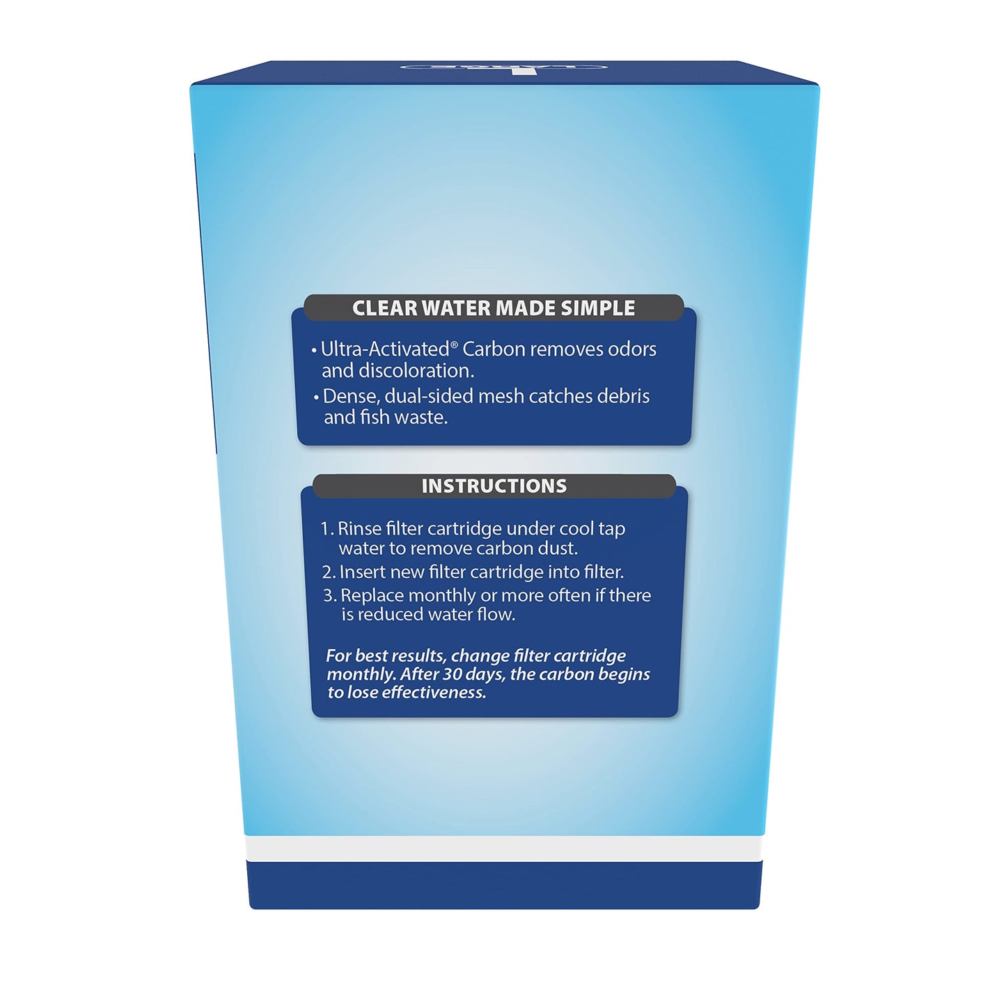 Tetra Whisper Bio-Bag Large Filter Cartridges for Aquariums, 3 Count, Ready to Use, Fits Tetra Whisper Fish Tank Filters 10-30 Gal, 20-40 Gal, PF-20, 30, 40, 60, IQ 20, 30, 45, 60