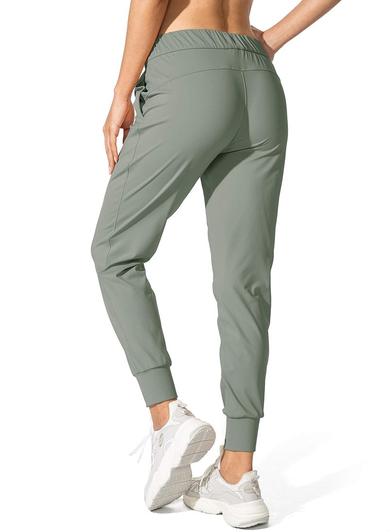 SANTINY Women's Joggers - Comfortable Drawstring Sweatpants for Running & Lounge | Pockets, Various Sizes