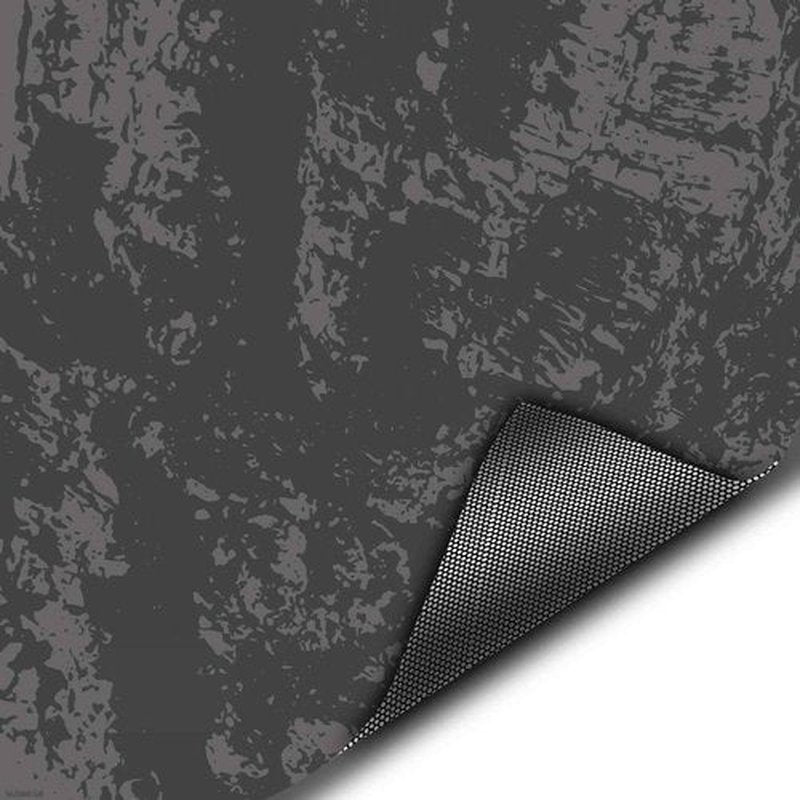 Hunting Blind Window Camo - See Through CoverTech HD Window Camo – 24” x 59” - Charcoal Gray Bark