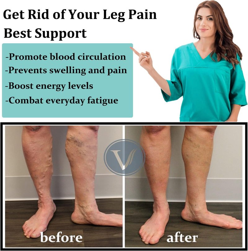 Copper Compression Socks for Men & Women - 4 Pairs for Running, Cycling & Travel Support